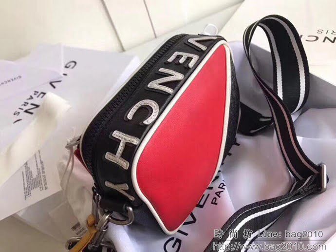 GlVENCHY紀梵希 18新款 倒立LOGO 時尚腰包 男女同款  tsg1222